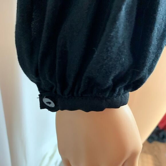 Meadow Rue Anthropologie Neck Tie Blouse Top XS - Picture 3 of 7